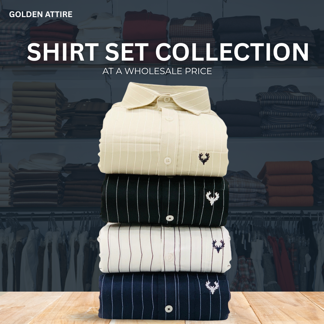 Golden Attire – Modern Executive Collection